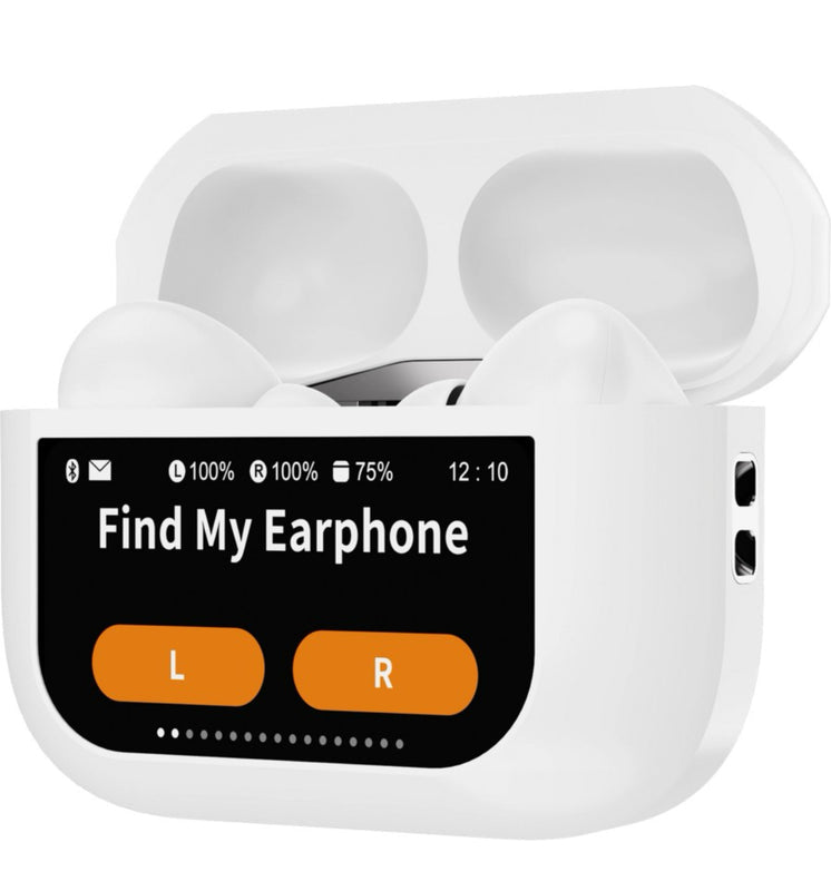 bSmart Touchscreen Bluetooth Earbuds, Full-Color Display, AI Interaction, Offline Playback, Waterproof, Wireless Charging, Regular priceRs. 8,999.00 Sale priceRs. 699.00Sale